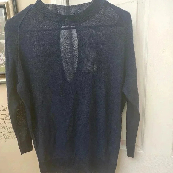 INHABIT CREW NECK SWEATER 100% LINEN - Picture 1 of 4